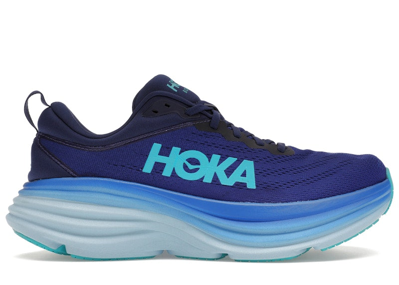 Hoka One One Bondi 8 Bellwether Blue