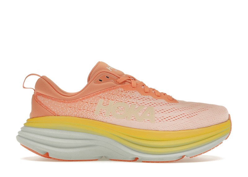 Hoka One One Bondi 8 Shell Coral Peach Parfait (Women's)