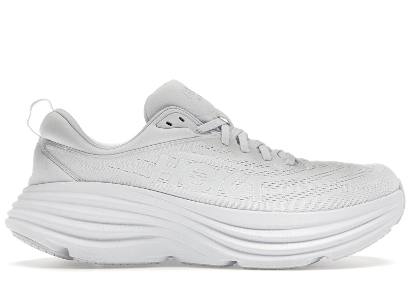 Hoka One One Bondi 8 Triple White