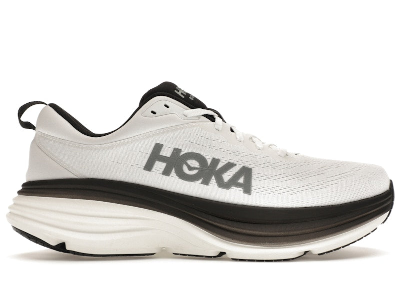 Hoka One One Bondi 8 White Black