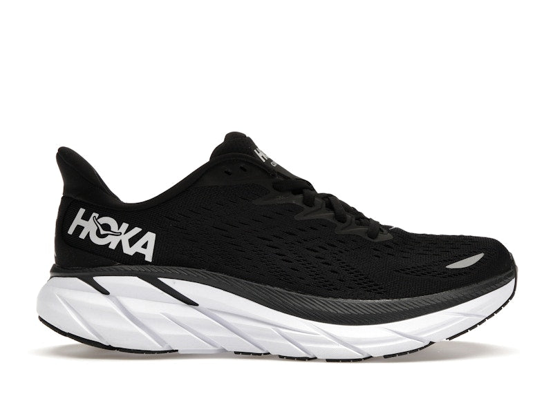 Hoka One One Clifton 8 Black White (Women's)