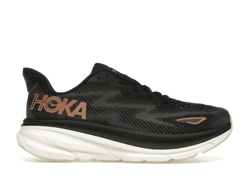 Hoka One One Clifton 9 Black Rose Gold (Women's)