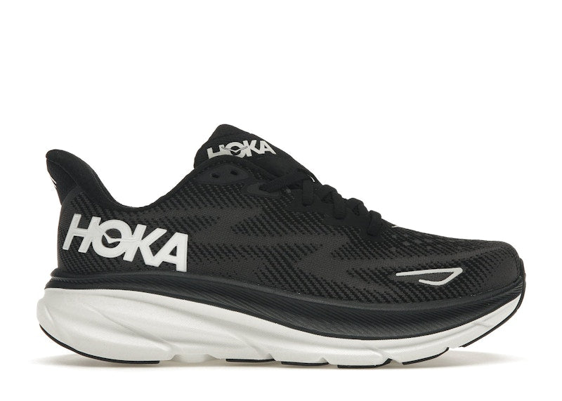 Hoka One One Clifton 9 Black White (Women's)