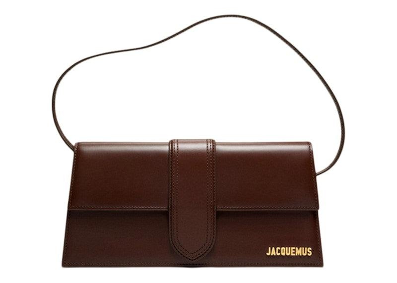 Jacquemus Le Bambino Long Flap Bag Brown