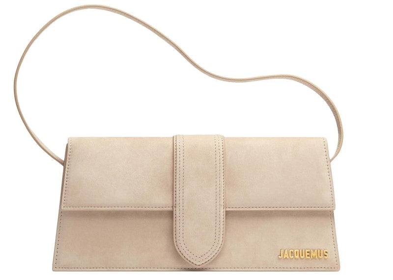 Jacquemus Le Bambino Long Flap Bag Dark Beige