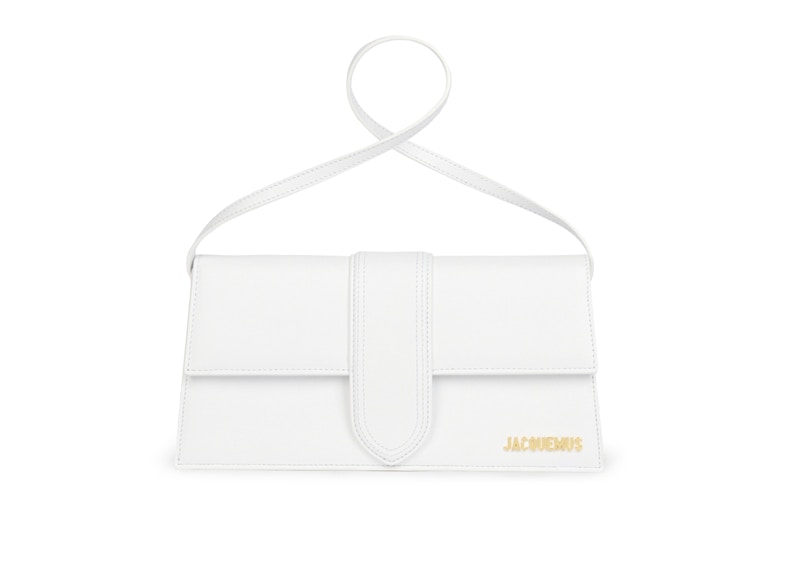 Jacquemus Le Bambino Long Shoulder Bag White