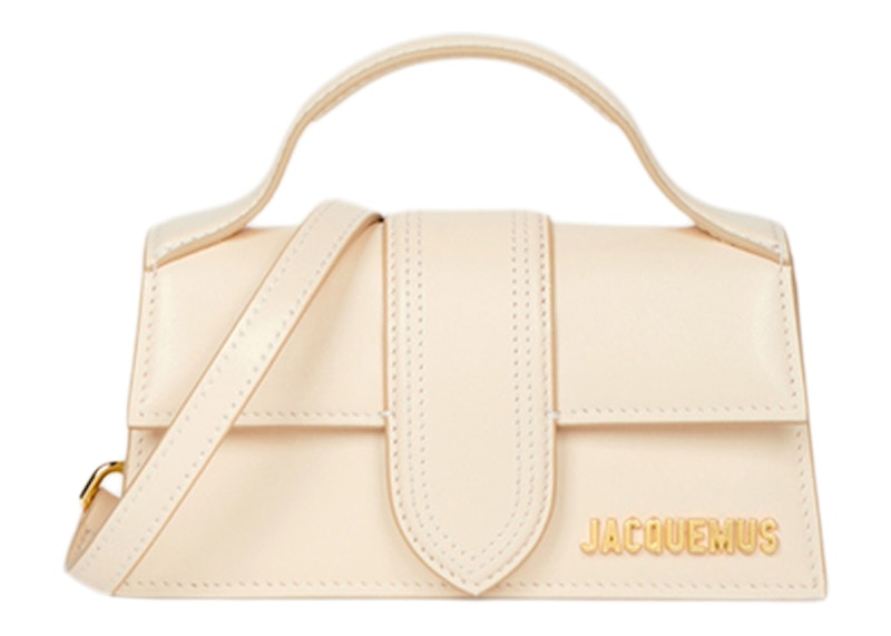 Jacquemus Le Bambino Mini Flap Bag Ivory