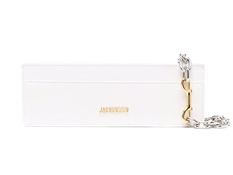 Jacquemus Le Bambino Shoulder Bag Long White