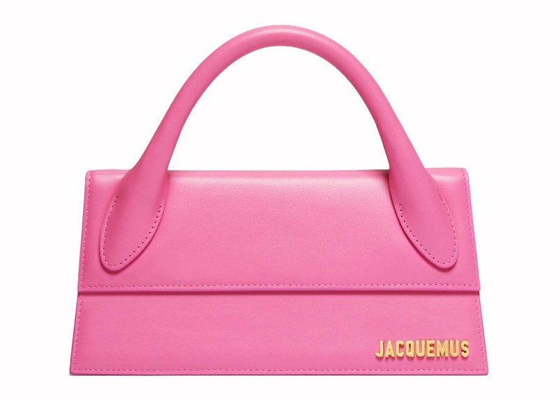 Jacquemus Le Chiquito Long Signature Handbag Pink