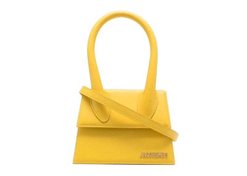 Jacquemus Le Chiquito Moyen Top-Handle Bag Warm Yellow