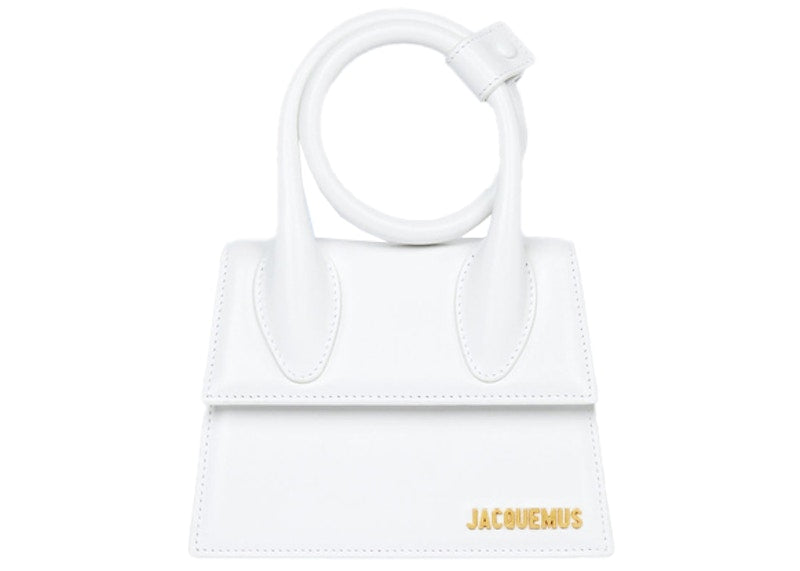 Jacquemus Le Chiquito Noeud Bag White