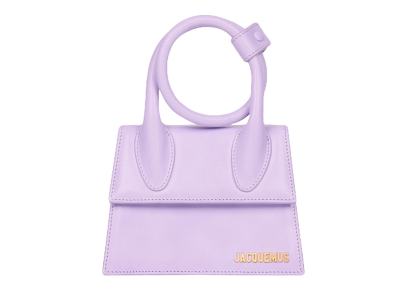 Jacquemus Le Chiquito Noeud Coiled Handbag Lilac