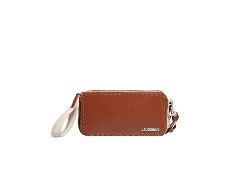 Jacquemus Le Cuerda Horizontal Utility Rectangle Bag Brown