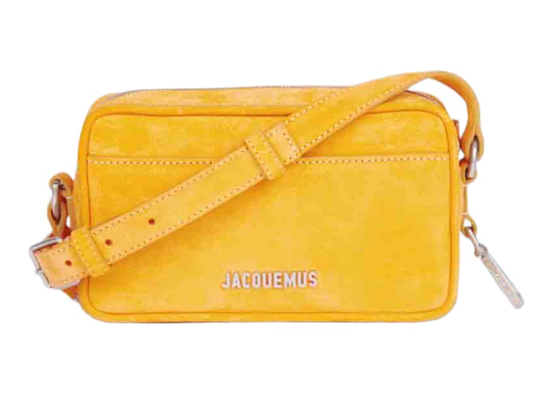 Jacquemus Strapped Pochette Bag Le Splash Orange