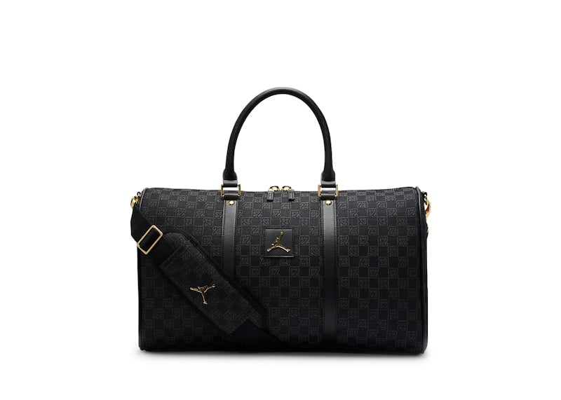 Jordan Monogram Duffle Bag Black