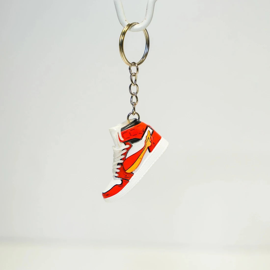 3D Sneaker Keychain Red Anime Inspired