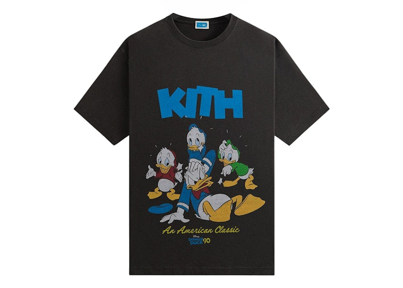 Kith Disney Donald Duck Classic Vintage Tee Black