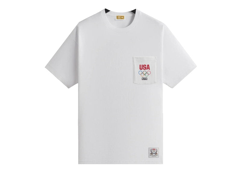 Kith Team Usa Olympics 2024 T-Shirt White