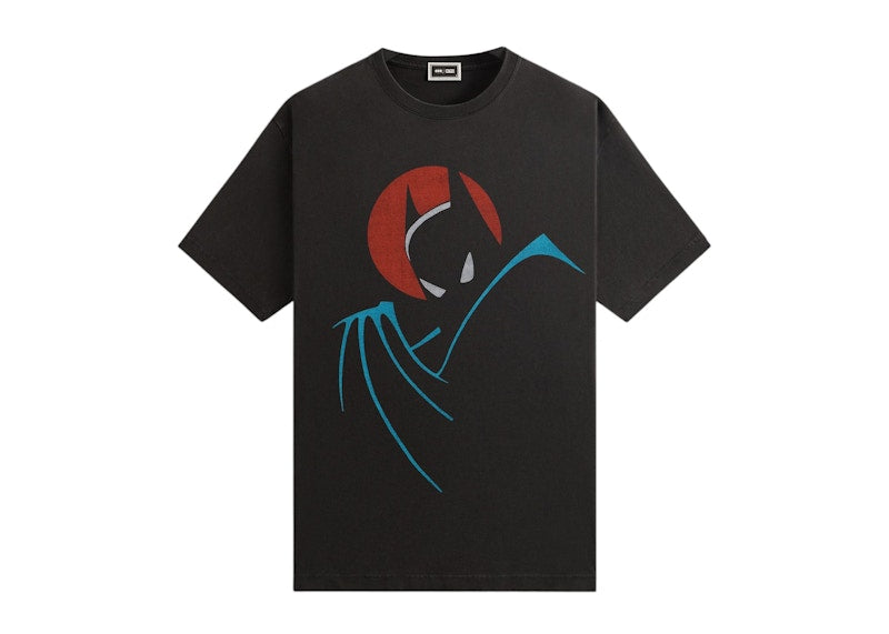 Kith X Batman Animated Vintage Tee Black