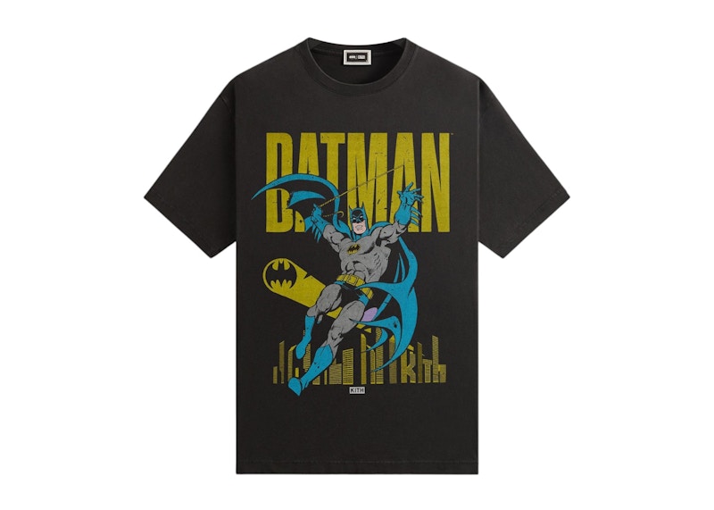 Kith X Batman Classic Vintage Tee Black