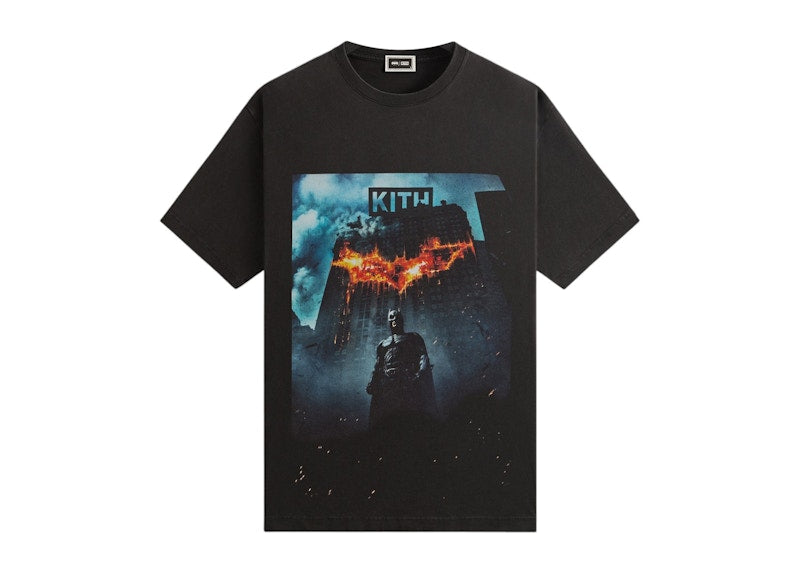 Kith X Batman Dark Knight International Vintage Tee Black