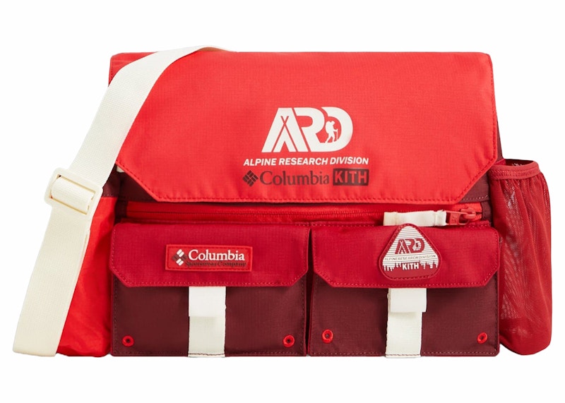 Kith X Columbia Crossbody Bright Red