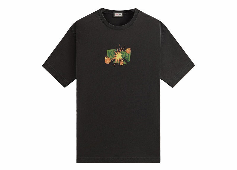 Kith X Marvel Green Goblin Vintage Tee Black