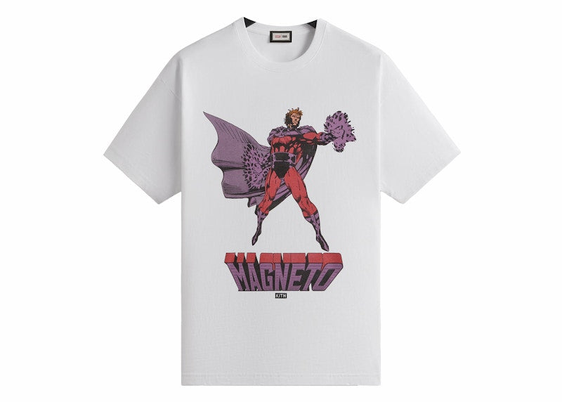 Kith X Marvel Magneto Vintage Tee White