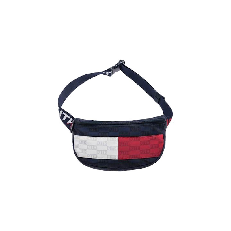 Kith X Tommy Hilfiger Badge Cross Body Bag Navy