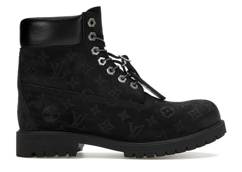 Louis Vuitton Timberland 6" Ankle Boot Black Monogram