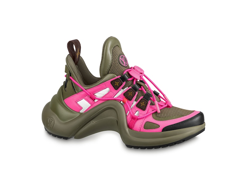 Louis Vuitton Archlight Trainer Kaki Pink (Women's)