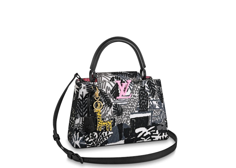 Louis Vuitton Artycapucines Jonas Wood Pm Black/White