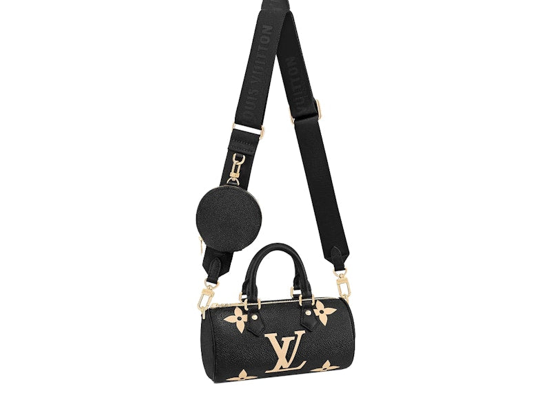 Louis Vuitton Bb Papillon Bicolor Monogram Empriente Black/Beige