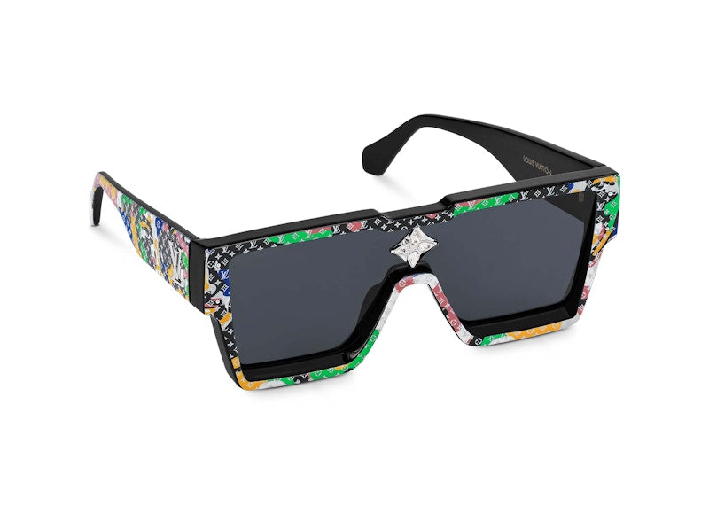 Louis Vuitton Cyclone Mask Sunglasses Multicolor (Z2031E)