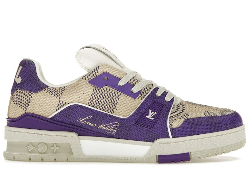 Louis Vuitton Damier Lv Trainer Purple