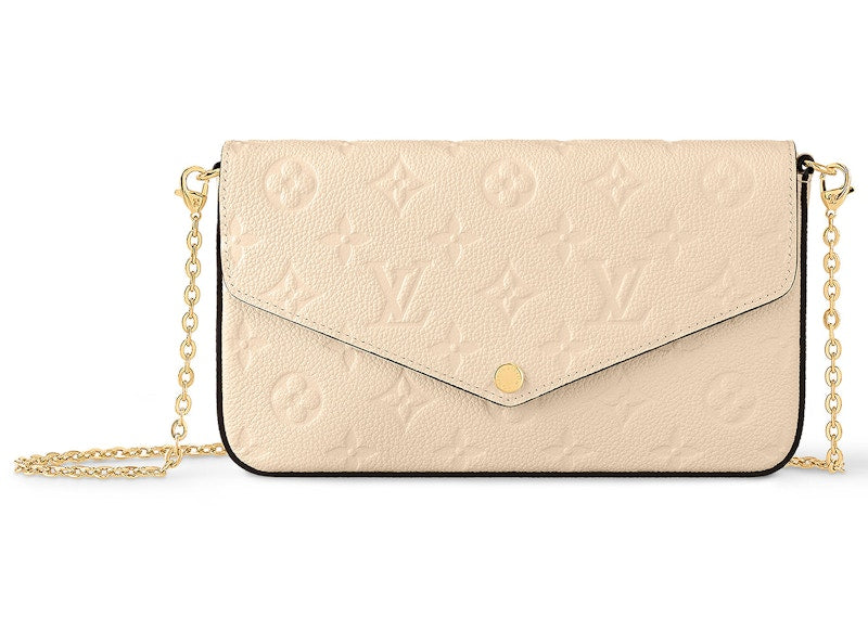 Louis Vuitton Felicie Pochette Cream