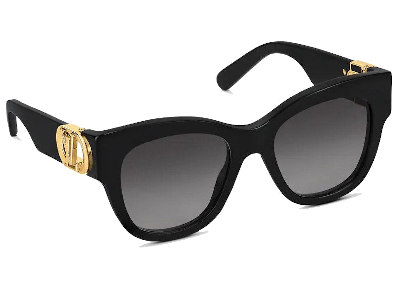 Louis Vuitton Lv Link Pm Cat Eye Sunglasses Black