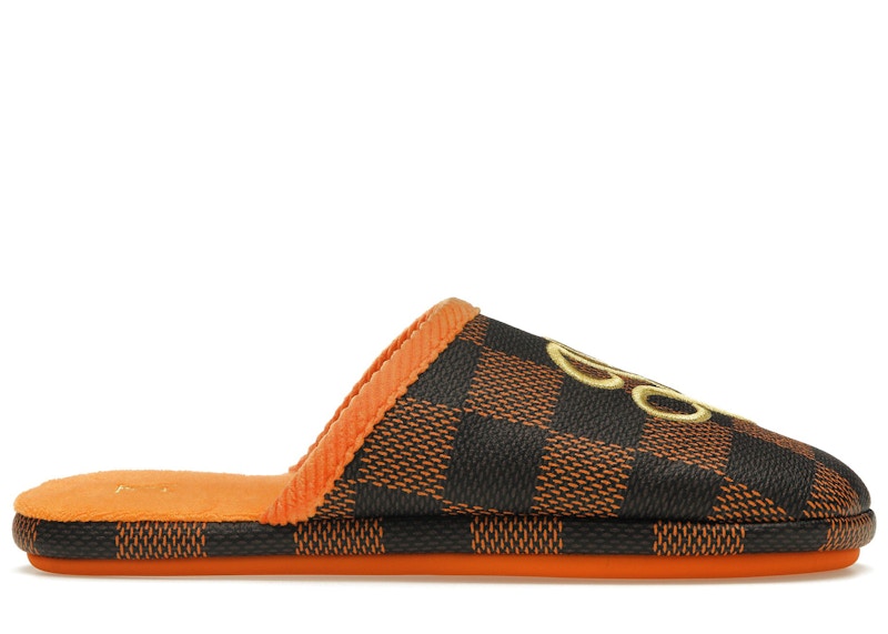 Louis Vuitton Lv Palace Slipper Damier Pop Orange