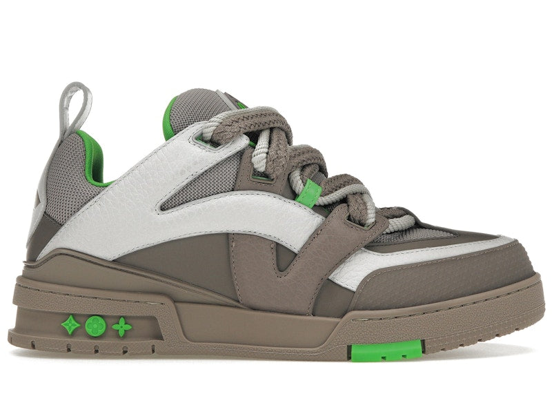 Louis Vuitton Lv Skate Sneaker Grey Green