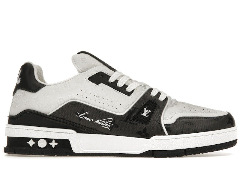 Louis Vuitton Lv Trainer #54 Black White