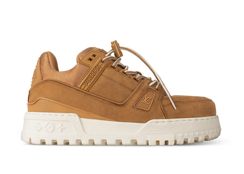 Louis Vuitton Lv Trainer Maxi Beige Nubuck