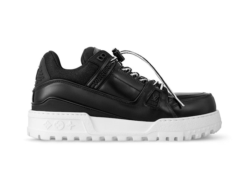 Louis Vuitton Lv Trainer Maxi Black White