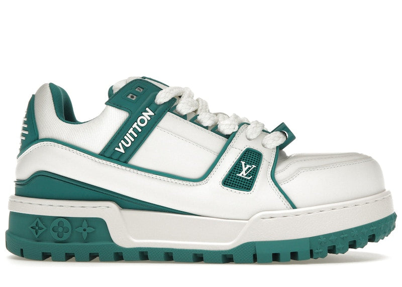 Louis Vuitton Lv Trainer Maxi Sneaker White Green