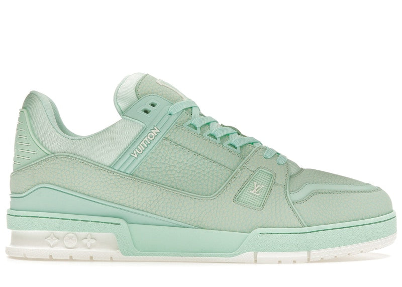 Louis Vuitton Lv Trainer Mint Green White