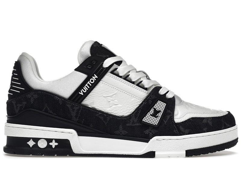 Louis Vuitton Lv Trainer White Black