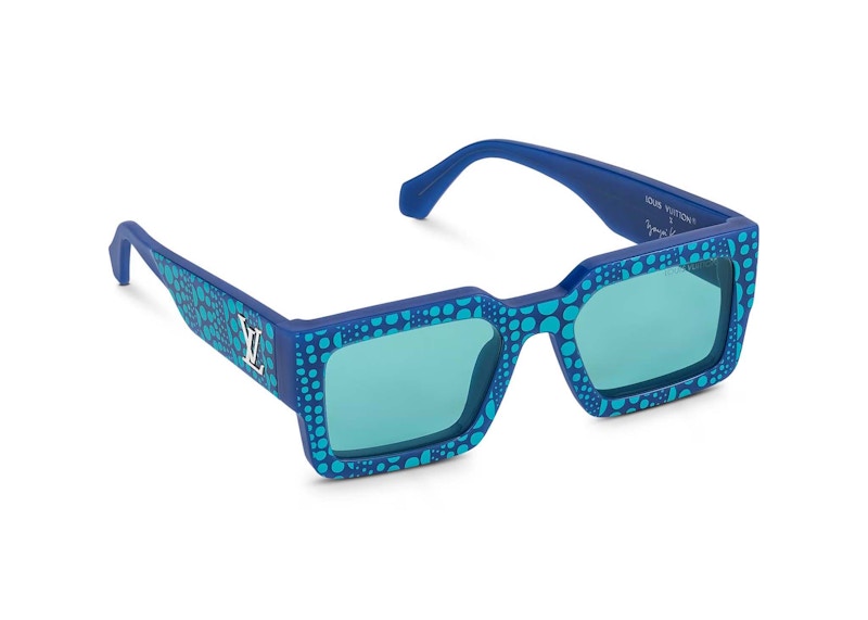 Louis Vuitton Lv X Yk Clash Pumpkin Sunglasses Blue (Z1905E)