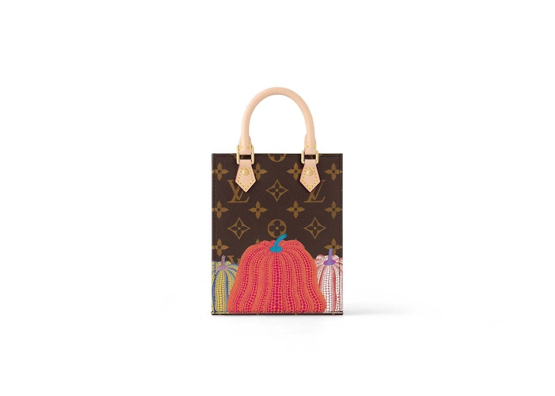 Louis Vuitton Lv X Yk Petit Sac Plat Pumpkin Print