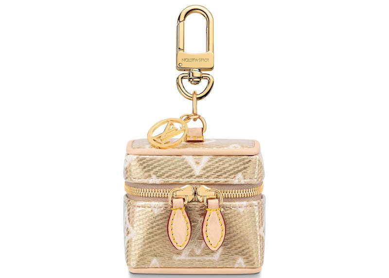 Louis Vuitton Micro Vanity Bag Charm Gold