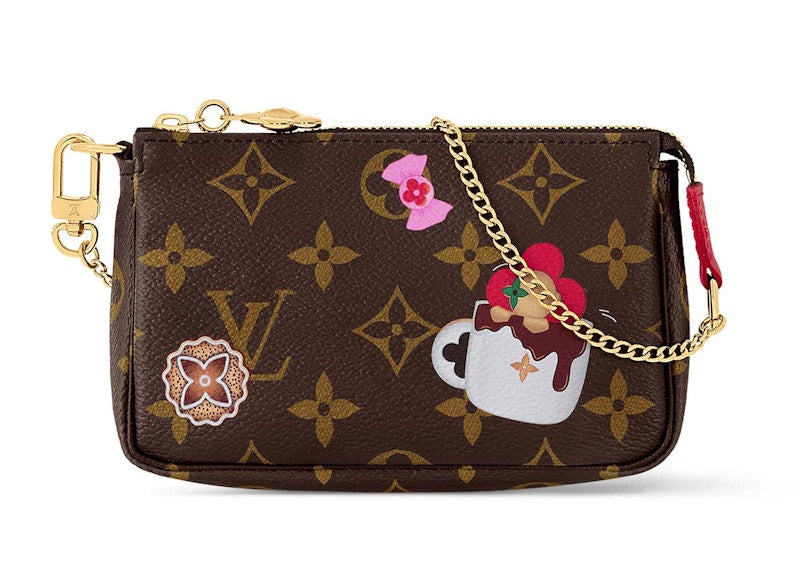 Louis Vuitton Mini Pochette Accessoires Monogram/Candy Red