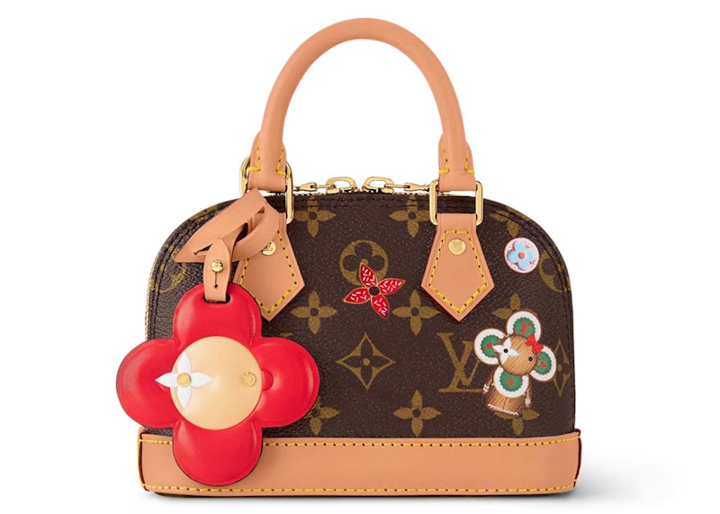 Louis Vuitton Nano Alma Monogram/Candy Red